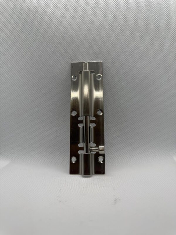 Stainless Steel Tower Bolt – Sliding Lock Mechanism