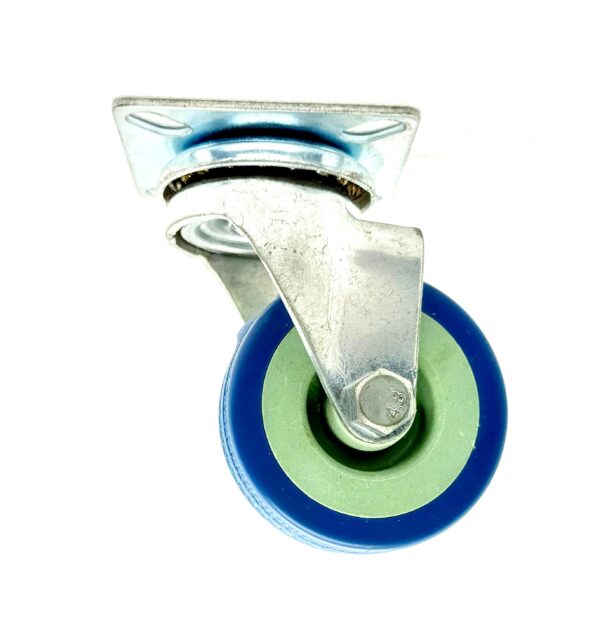 Swivel Caster Wheel with Dual-Color Polyurethane Tread