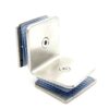 Stainless Steel Glass Clamp Bracket – 90° Corner Support