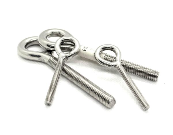 Stainless Steel Eye Bolts – Heavy-Duty Threaded Lifting Hooks