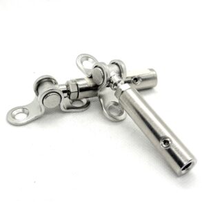 tainless Steel Swivel Mounting Brackets – Adjustable Cable Railing Fittings