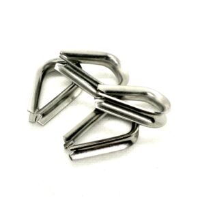 Stainless Steel Wire Rope Thimbles – Heavy-Duty Cable Protectors