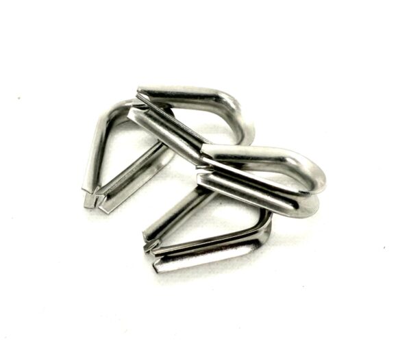 Stainless Steel Wire Rope Thimbles – Heavy-Duty Cable Protectors