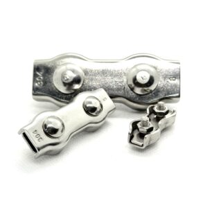 Stainless Steel Wire Rope Clips – Heavy-Duty Cable Clamps