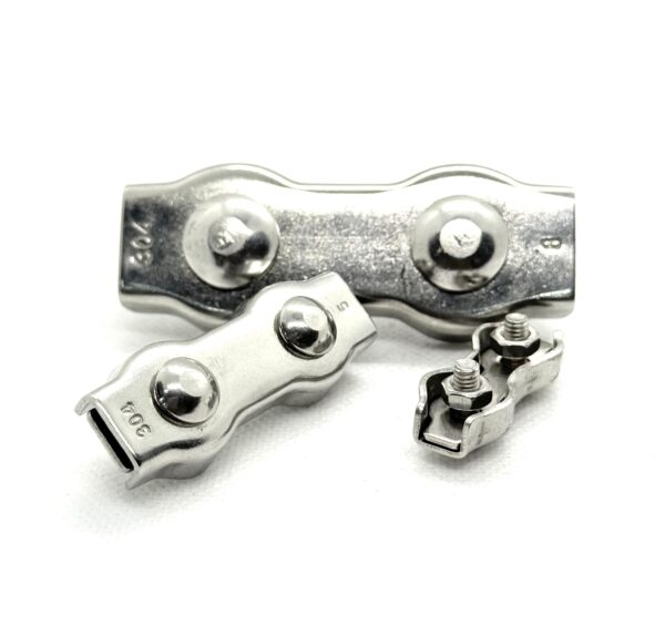 Stainless Steel Wire Rope Clips – Heavy-Duty Cable Clamps
