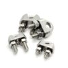 Stainless Steel U-Bolt Wire Rope Clips – Heavy-Duty Cable Clamps