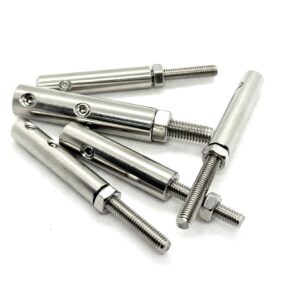 Stainless Steel Cable Railing Tensioners – Threaded Swage Fittings