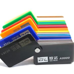 Acrylic Sheet Color Sample Kit – Multicolor Plexiglass Swatch Set