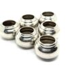 Stainless Steel Decorative End Caps – Set of 6