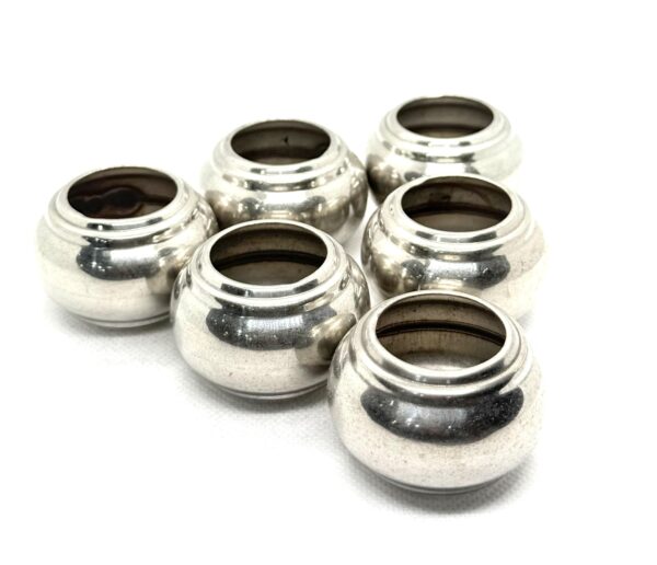 Stainless Steel Decorative End Caps – Set of 6