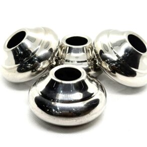 Stainless Steel Decorative End Caps – Dome Style (Set of 4)